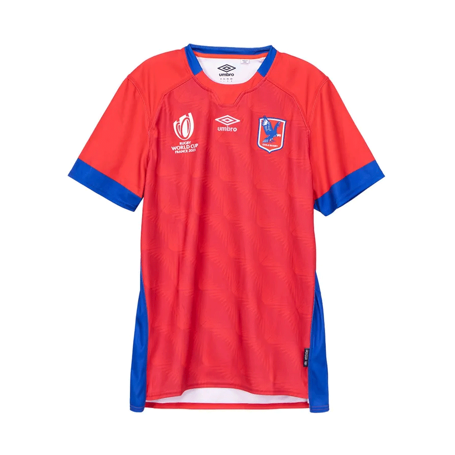 Camiseta Umbro Selección Chilena Rugby Mundial 2023