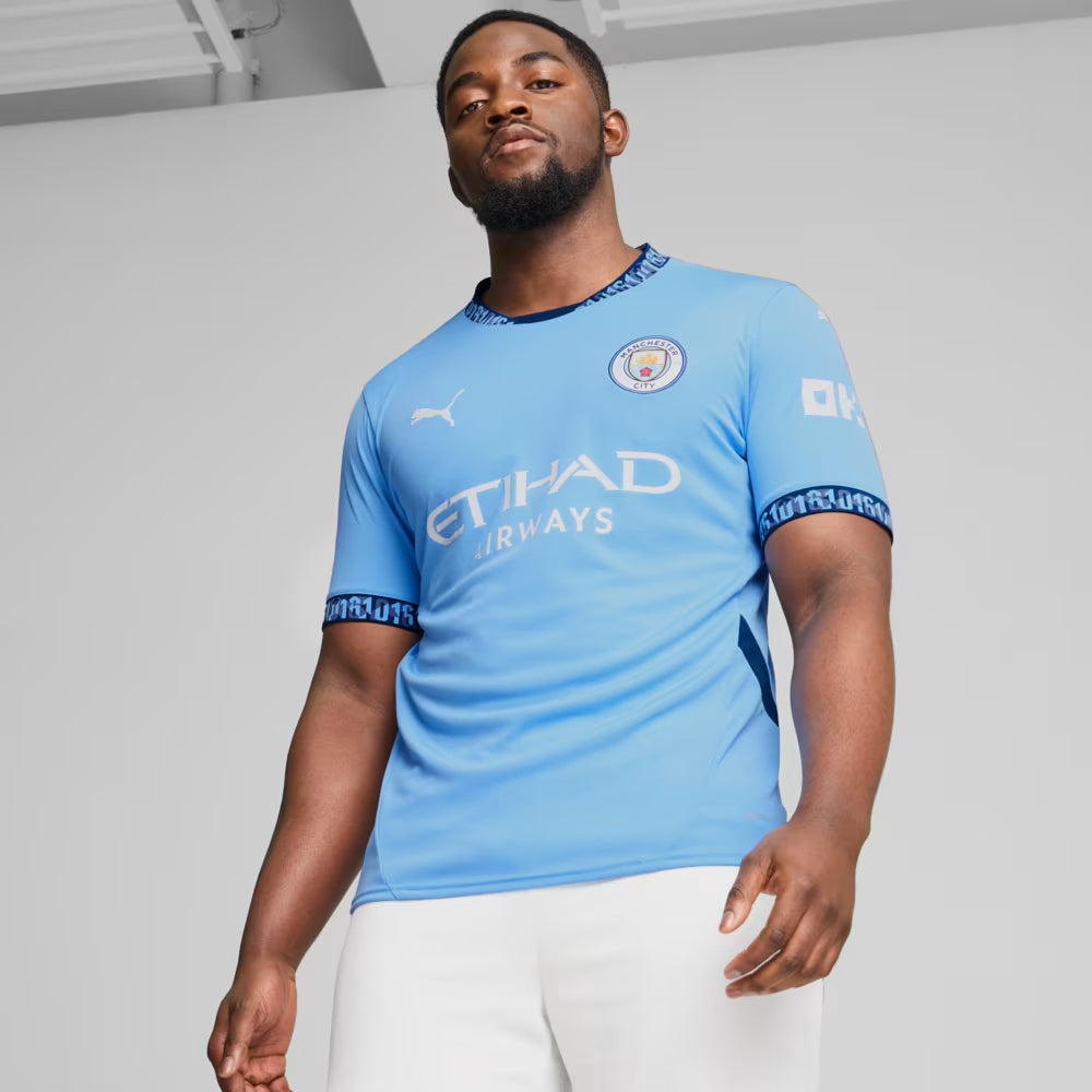 Camiseta de Fútbol Manchester City Puma Local Temporada 24-25