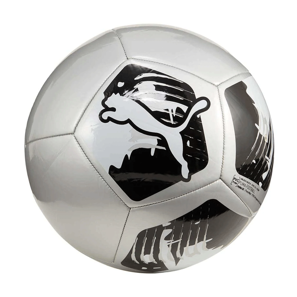 Pelota de Fútbol Puma Big Cat Silver